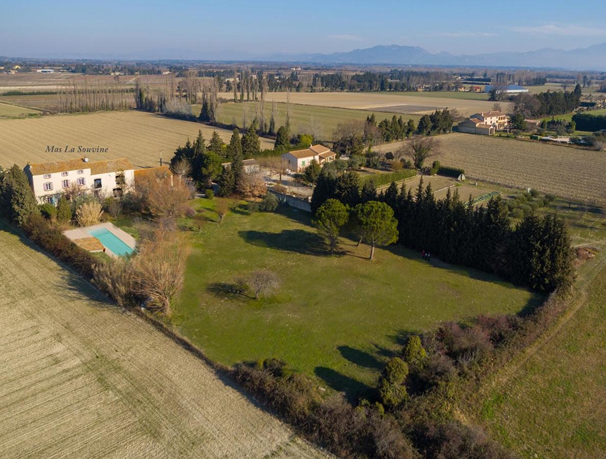 Chambres D Hotes De Charme Dans Mas La Souvine Du 17Eme, Chambres Climatisees Bédarrides Kültér fotó